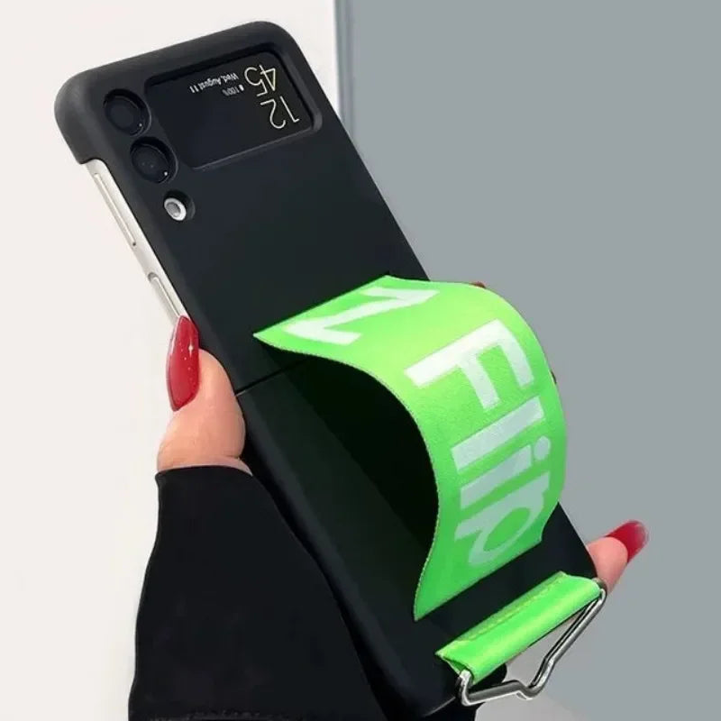 Wrist Strap Case For Samsung Galaxy Z Flip Series - Premium Mobile Phone Cases from Dressmycell.com - Just $17! Shop now at Dressmycell.com Wrist Strap Case For Samsung Galaxy Z Flip Series - Premium Mobile Phone Cases from Dressmycell.com - Just $17! Shop now at Dressmycell.com